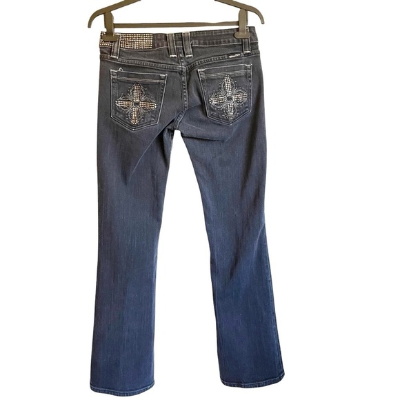 Miss Me Jeans Style JP4514 Bootcut Junior Size 30 or Junior 9-10 - Picture 1 of 15
